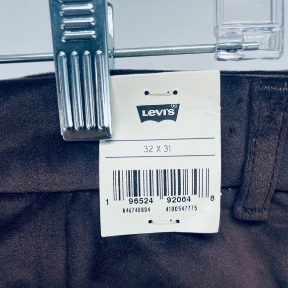 COPY - Levi’s Women’s Pans Baggy Throusers A Mid Rise Straight Leg Brown Size 3… - Picture 9 of 15